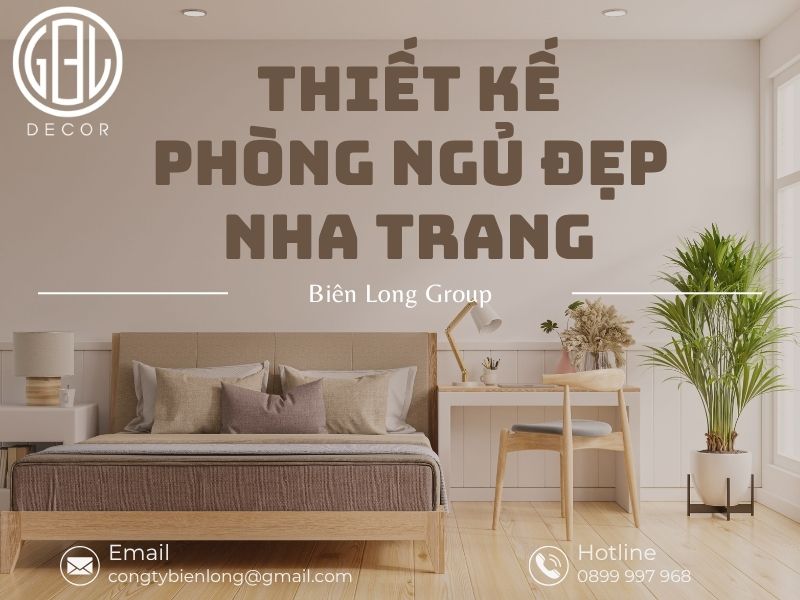 Thiết kế phòng ngủ đẹp Nha Trang